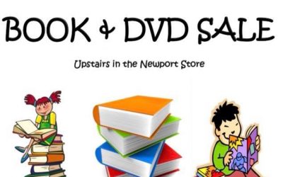 Book & DVD Sale in Sophie’s Shop