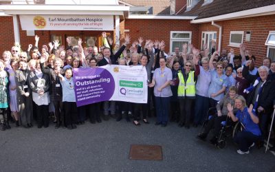 CQC rate Hospice Outstanding