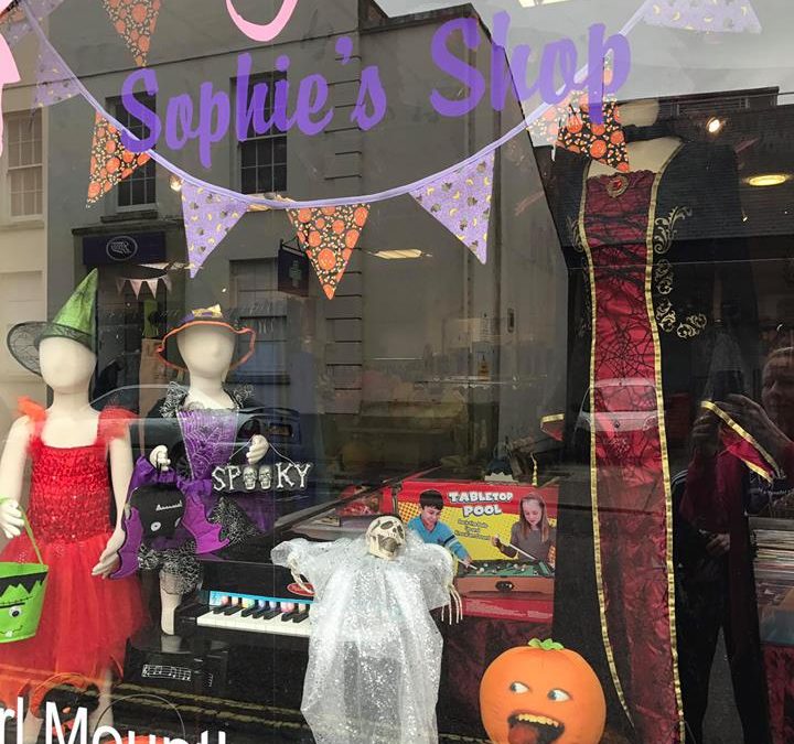 Halloween has arrived in Sophie’s Shop