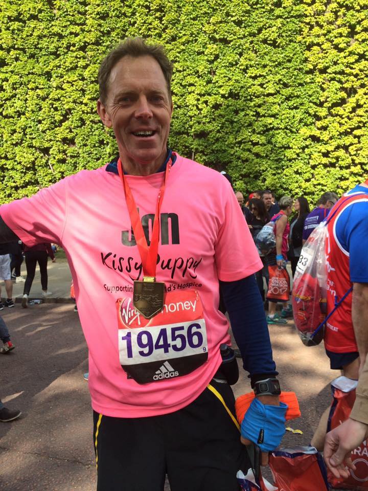 Jon Brown Finishes London Marathon