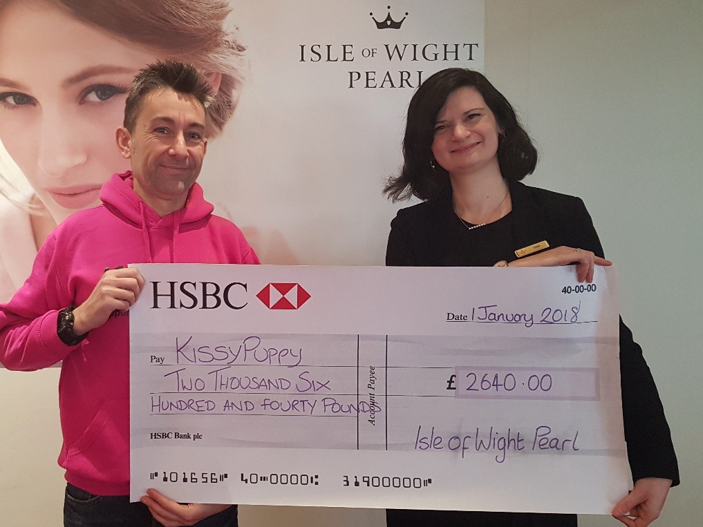 Isle of Wight Pearl KissyPuppy Tassel – Back by popular demand