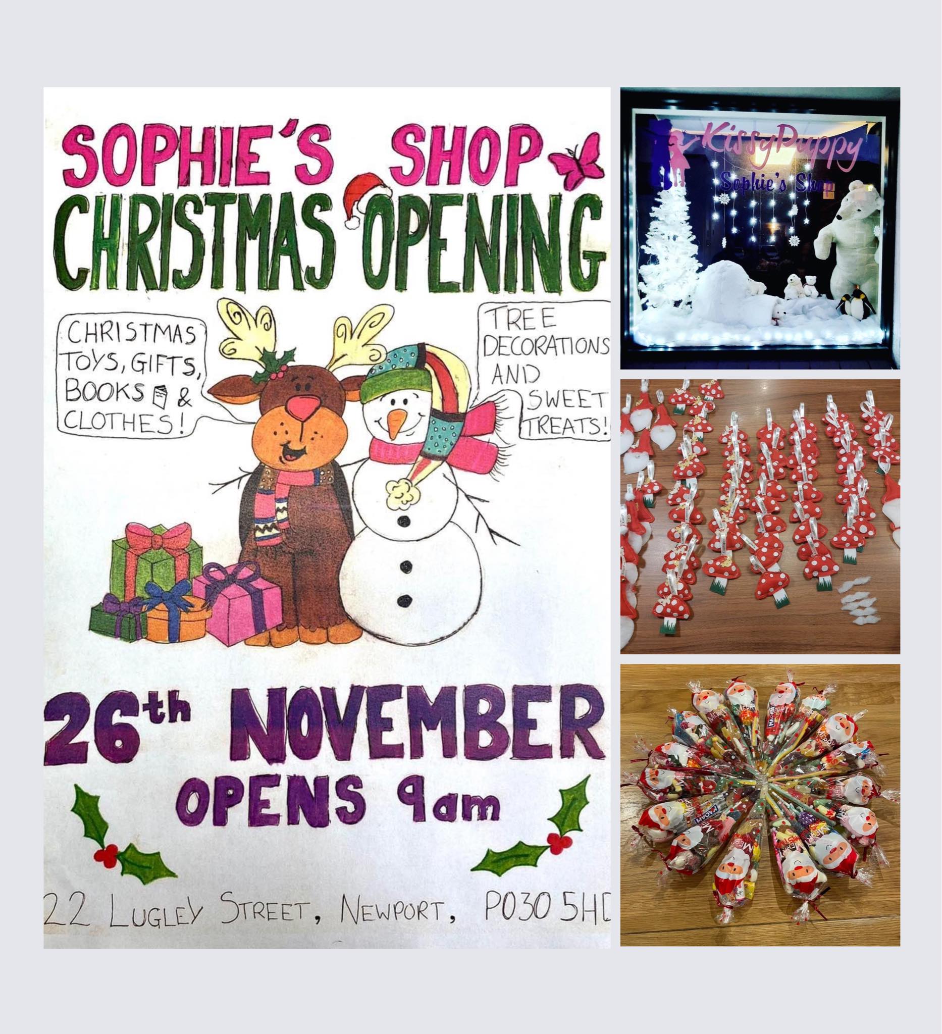 Santa’s Little Shop Opening